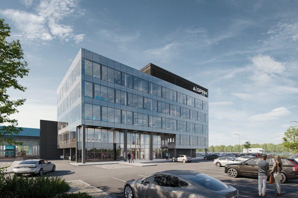 Visualisation du nouveau siège de l’entreprise GPPH