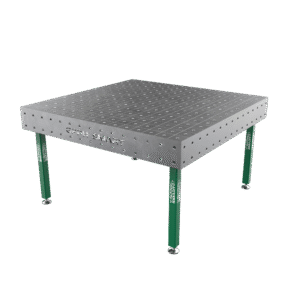 Mesa de soldadura SMART Rejilla - 100x100 mm, Sistema - Φ16, Tamaño - 1500x1480 mm, Patas - Sobre pies, Tablero - 12 mm