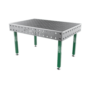 Table de soudage SMART Grille - 100x100mm, Système - Φ28, Dimensions - 1500x1000mm, Pieds - Sur patins, Plateau - 12mm
