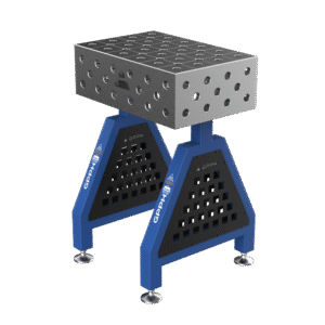 GPPH Podpora spawalnicza TRESTLE ECO na stopach 600x400x200 mm fi 28 mm siatka diagonalna