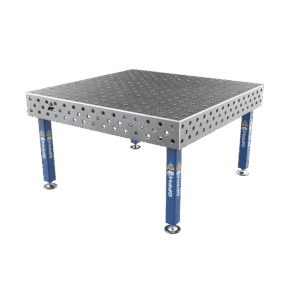 Welding Table PLUS Grid - 100x100mm, System - Φ28, Size - 1500x1480mm, Legs - On feet
