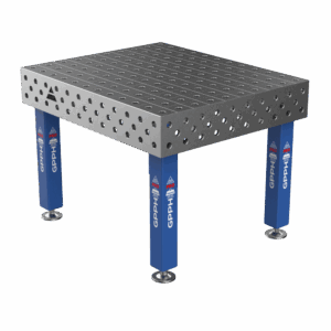 Masă de sudură PRO Dimensiune - 1200x1000mm, Grilă - 100x100mm, Sistem - Φ28, Picioare - Pe picioare