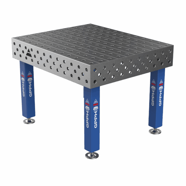 Stół Spawalniczy PRO Rozmiar - 1200x1000mm, Siatka - 100x100mm, System - Φ28, Nogi - Na stopach