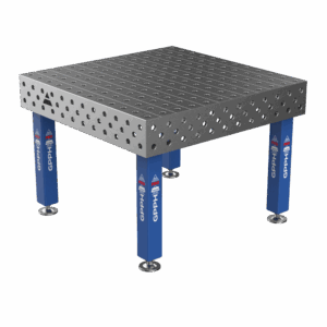Zavarivački stol PRO Mreža - 100x100mm, Sustav - Φ28, Dimenzija - 1200x1200mm, Noge - Na nogama