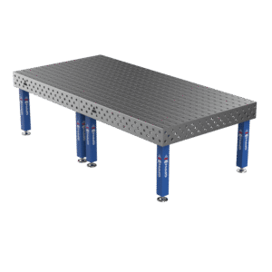 Welding Table PRO Size - 3000x1480mm, Grid - 100x100mm, System - Φ28, Legs - On feet