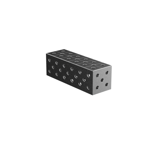GPPH Bloque conector PLUS 600x200x200 mm fi28 mm, malla diagonal