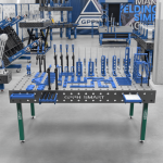 Mesa de soldadura SMART 12 mm - 2000 x 1000 mm + juego de herramientas L