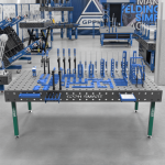 Mesa de soldadura SMART 12 mm - 2400 x 1200 mm + juego de herramientas L