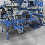 Zavarivački stol PLUS 12mm - 2400x1200mm + Set alata 3XL