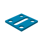 Placa adaptadora 150 x 150 mm