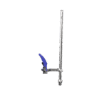 Fastening clamp with lever long