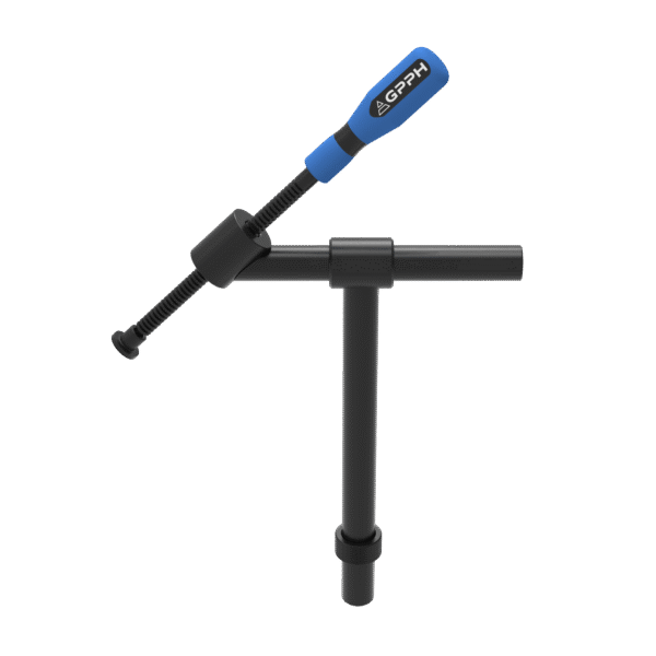 Zacisk rurowy kątowy H=330mm L=245mm - 45st fi 28 mm