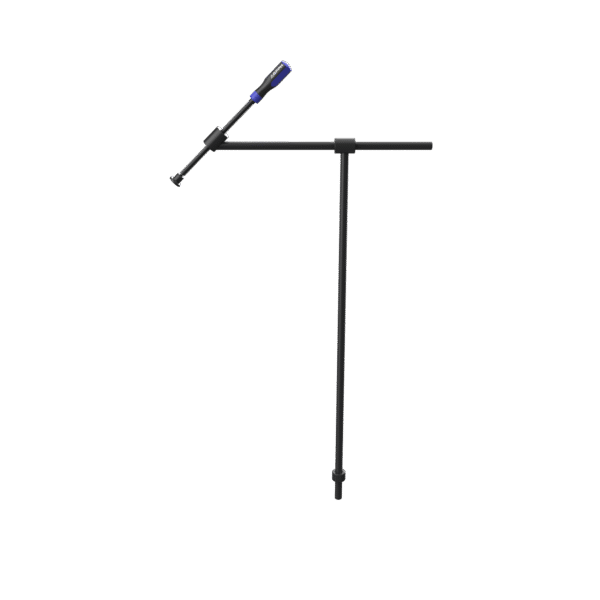 Zacisk rurowy kątowy H=800mm L=445mm - 45st fi 16 mm