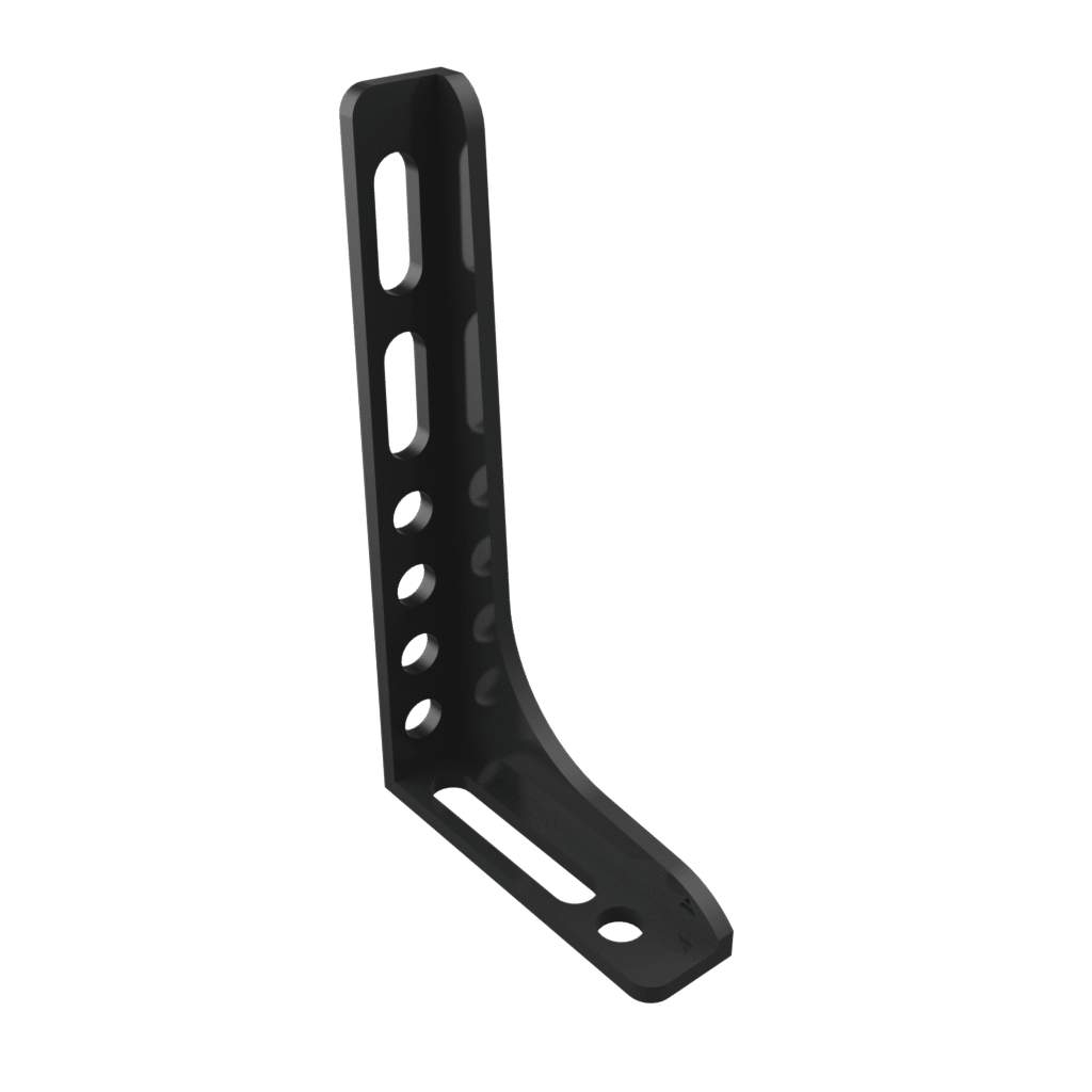 Kątownik SMART 450x250 fi28 do stołów spawalniczych Prawy