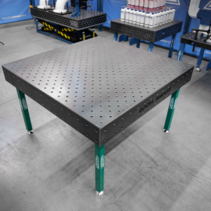 [OUTLET] Table de soudage SMART 12 mm 1500x1480 mm - système φ16, grille diagonale