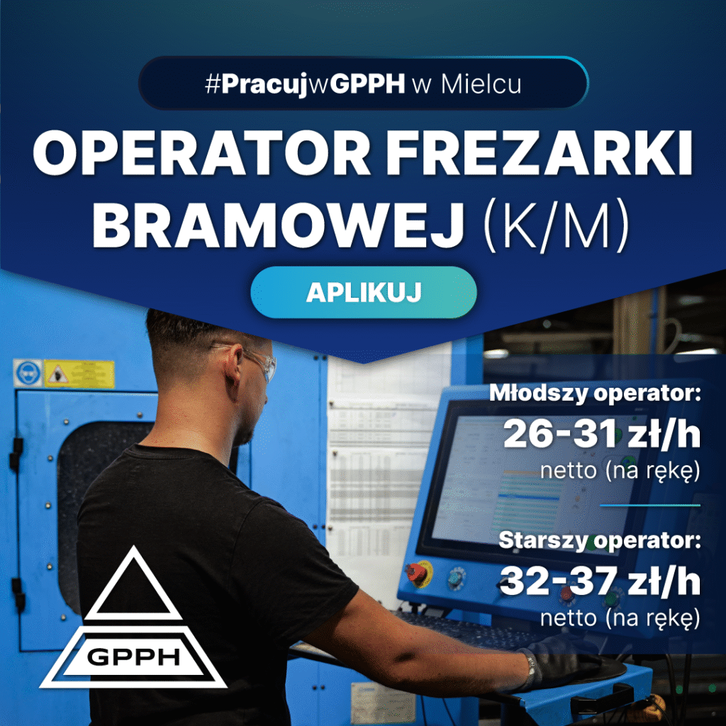 OPERATOR FREZARKI BRAMOWEJ