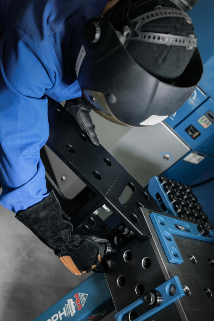 Welder avec une extension et un bloc multifonctionnel