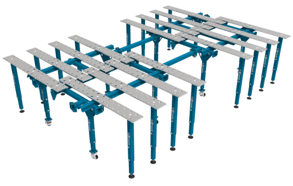 Modułowy zestaw o dużej powierzchni 4000x2670 mm