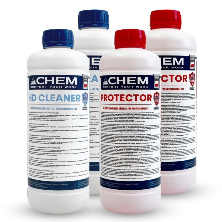 Chemikalien-Set 2x HD Cleaner 2x Protector GPPH CHEM