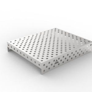 Nakładka nierdzewna 1200x1000 w siatce diagonalnej, fi28
