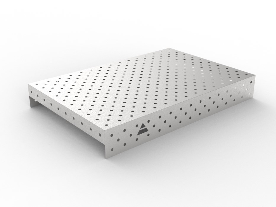 Nakładka nierdzewna 1500x1000 w siatce diagonalnej, fi16
