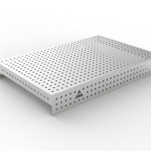Nakładka nierdzewna 1500x1000 w siatce 50x50, fi16