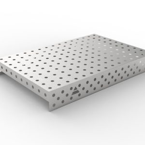 Cubierta inoxidable 1500 x 1000 en malla 100 x 100, fi28c