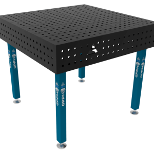 Welding table ECO Size - 1000x1000mm, Grid - 50x50mm, System - Φ16, Legs - On feet