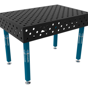 Welding table ECO Size - 1200x800mm, Grid - DIAGONAL, System - Φ28, Legs - On feet