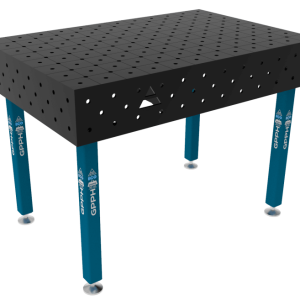 Welding table ECO Size - 1200x800mm, Grid - DIAGONAL, System - Φ16, Legs - On feet