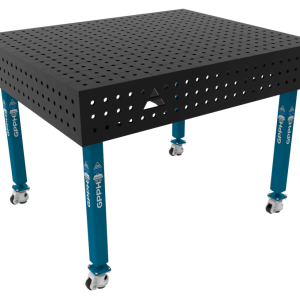 Welding Table ECO Size – 1200x1000 mm, Grid – 50x50 mm, System – Φ16, Legs – On wheels