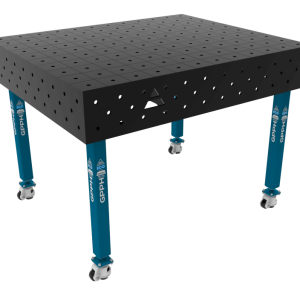 Welding Table ECO Size – 1200x1000 mm, Grid – 100x100 mm, System – Φ16, Legs – On wheels