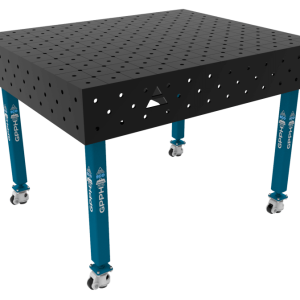 Welding Table ECO Size – 1200x1000 mm, Grid – DIAGONAL, System – Φ16, Legs – On wheels