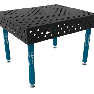 Welding table ECO Size - 1200x1000mm, Grid - DIAGONAL, System - Φ28, Legs - On feet
