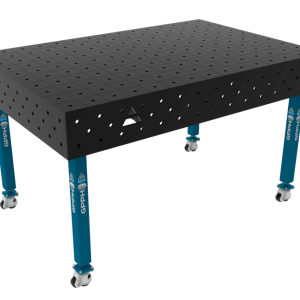 Stół Spawalniczy ECO Rozmiar - 1500x1000mm, Siatka - 100x100mm, System - Φ16, Nogi - Na kołach