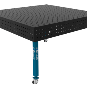 Stół Spawalniczy ECO Rozmiar - 1500x1480mm, Siatka - 50x50mm, System - Φ16, Nogi - Na kołach