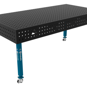 Stół Spawalniczy ECO Rozmiar - 2000x1000mm, Siatka - 50x50mm, System - Φ16, Nogi - Na kołach