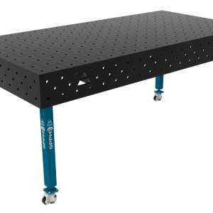 Stół Spawalniczy ECO Rozmiar - 2000x1000mm, Siatka - 100x100mm, System - Φ16, Nogi - Na kołach